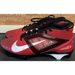 Nike Alpha Menace 4 Pro Red‎ Football Cleats, Size 11 BNIB FD7037-600